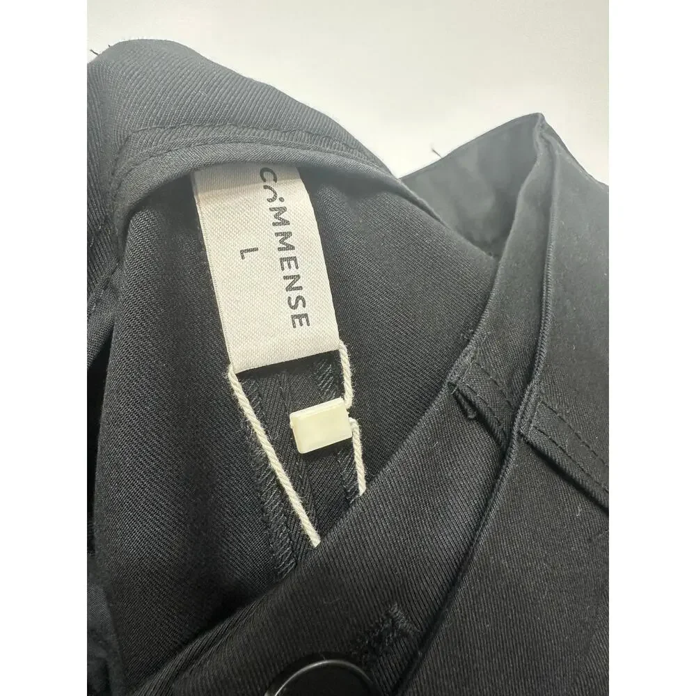 NWT Commense Black Wide Leg Dress Pants Elegant & Polished Size L - Picture 7 of 10